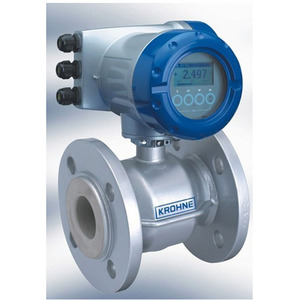เครื่องวัดการไหลแบบแม่เหล็กไฟฟ้า KROHNE OPTIFLUX4300W 0.031.3mh สำหรับของเหลวที่นำไฟฟ้า ท่อสแตนเลส - Product Image 5