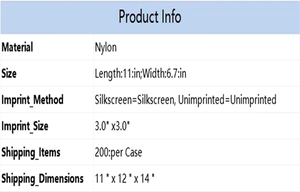 กระเป๋าเดินทางขนาดเล็กมีซิป, กระเป๋าสะพายไนลอนแบบยูนิเซ็กส์, OEM, สีผสม, เหมาะสำหรับโปรโมชั่น, ผลิตในจีน - Product Image 2