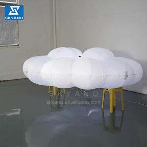 Ombrello bianco gonfiabile nuvola di arte installazione <span class=keywords><strong>nuvole</strong></span> gonfiabili con luce a led - Product Image 4