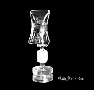 Soporte de exhibición de acrílico para letreros, tarjetas de precios, nombres, etiquetas, y presentación en mostrador - Product Image 5