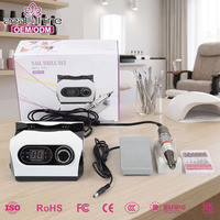 Machine à ongles professionnelle 65W, lime à ongles portable, 35000RPM, outils pour ongles, machine à polir les ongles pour salon, fournitures pour ongles