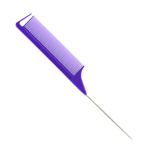 <span class=keywords><strong>Cepillo</strong></span> <span class=keywords><strong>de</strong></span> acero para peluquería profesional, peine <span class=keywords><strong>de</strong></span> cola <span class=keywords><strong>de</strong></span> rata con logotipo personalizado, colorido - Product Image 4