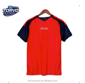 Equipación de Fútbol Clásica de España, Pedri 20, Versión Exacta de Alta Calidad Tailandesa, Camiseta de Fútbol Roja, Edición para Aficionados - Product Image 1