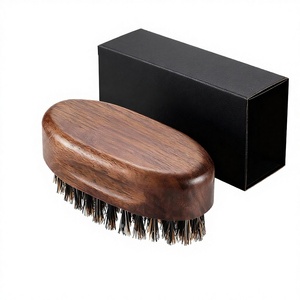 Cepillo de Barba de Cerdas de Jabalí Personalizado, Mini, de Bolsillo, Diseño Nuevo de Fábrica, para Hombres - Product Image 2