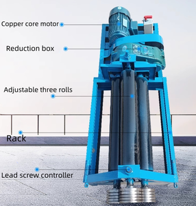 Macchina per arrotondare la piastra meccanica a 3 rulli 4mm 6mm di spessore - Product Image 2