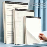 Carnet à couverture souple PP A5 A6 B5, bloc-notes à grille verticale vierge, logo personnalisé en relief pour l'école, le bureau, la promotion d'entreprise