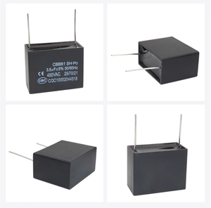 دبوس تثبيت لمكيفات تبادل الهواء مروحة تبادل الهواء 450 فولت CBB61 دبوس 1UF/1.2/1.5/2/3/4/5/6UF - Product Image 2