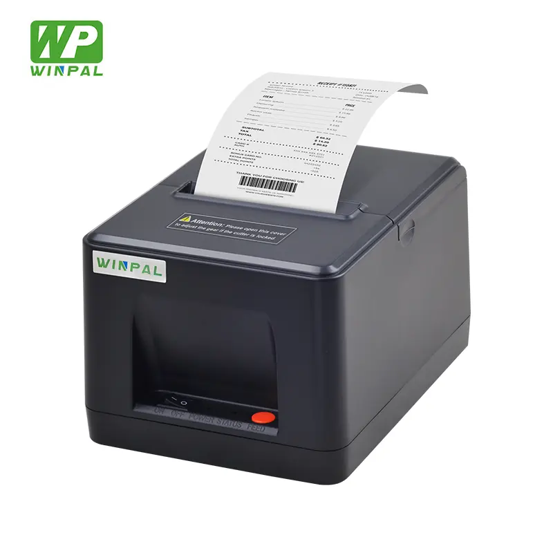 Winpal WP-T3K 90mm/s ESC POS Receipt Printer 58mm Support NV Logo Download And Printing Thermal Receipt Printer For Supermarket