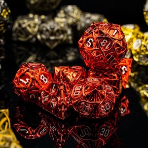 Xúc Xắc Tùy Chỉnh Chất Lượng Cao Xúc Xắc Kim Loại Nhiều Màu Sắc - Product Image 2