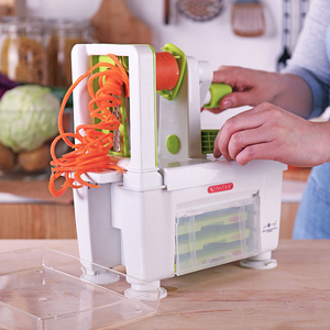 Coupe-légumes manuel multifonctionnel et sûr pour salades et julienne - Product Image 1