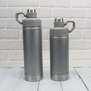 Bouteille d'eau isotherme personnalisée avec logo, 700 ml, en acier inoxydable à double paroi, avec poignée, pour le sport et les voyages - Product Image 5