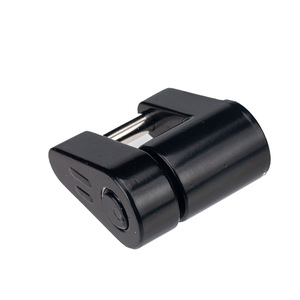 Verrou de sécurité noir pour attelage de mini-remorque 1/4 pouce pour camping-car - Product Image 2
