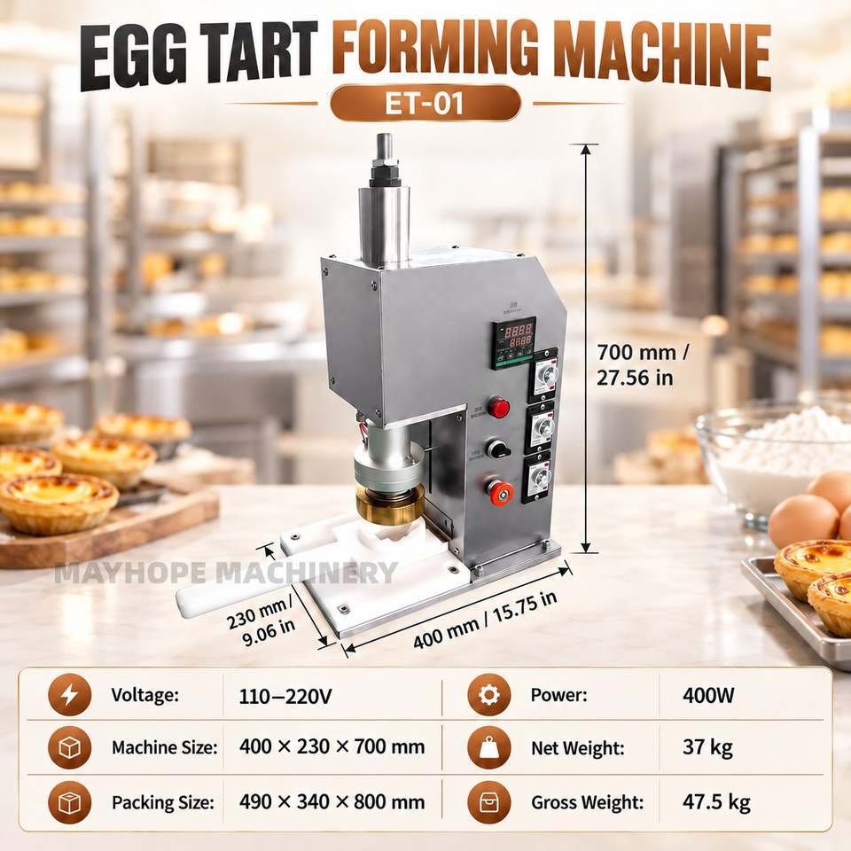 Semi-automatic Cheap Cheese Egg Tart Press Forming Machine UK/EU/US/AU ...