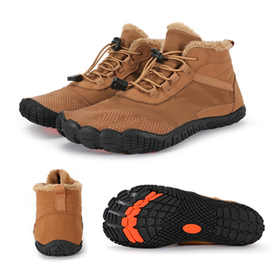 All'ingrosso scarpe sportive all'aperto con cinque dita calde e comode scarpe da neve in peluche invernali per escursioni a piedi - Product Image 3