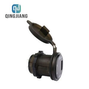 QC3.0 <span class=keywords><strong>USB</strong></span> ชาร์จเร็วในรถพอร์ตเดียวจอแสดงผลดิจิตอลโวลต์มิเตอร์วัดกระแสสำหรับรถยนต์รถจักรยานยนต์ซ็อกเก็ตขยาย WiFi - Product Image 3