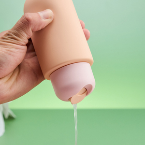 Thiết Kế Mới 300Ml HDPE Cảm Ứng Mềm Mại Rỗng Nhựa Vòng Chai Lotion Cho Chăm Sóc Da Với Báo Chí Bìa Vẻ Đẹp Bao Bì Mỹ Phẩm 10Oz - Product Image 5