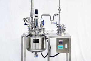 Réacteur semi-automatique de laboratoire en acier inoxydable à haute performance bibo Heating, capacité 20L, puissance 12KW-75KW, multi-tension, pour réacteurs non saturés - Product Image 2