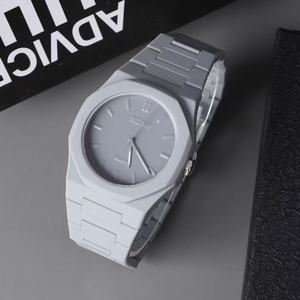 Reloj de cuarzo de lujo personalizable para hombre con correa de acero inoxidable - Product Image 1