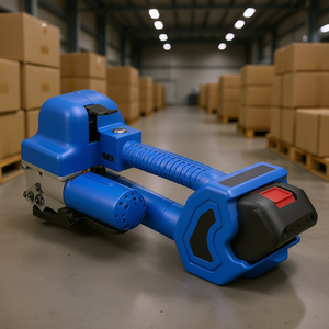 Herramienta Eléctrica Portátil para Flejado de 0.394-0.748 Pulgadas de Ancho, Máquina Automática para Flejado con Cintas de PET, Máquina de Empaquetado - Product Image 2