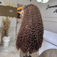 Peluca frontal de encaje 5x5 de cabello humano, densidad 250%, encaje HD, sin pegamento, pre-arrancada, pre-cortada, para mujeres negras, con raya lateral