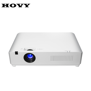 Hovy 4200 lumens alpd HD 2K siêu ngắn ném LCD chiếu với xách tay DLP ống kính Android 3D rạp hát tại nhà - Product Image 1