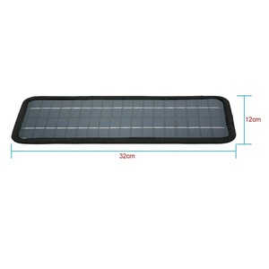 Yoshimitsu Solar Car Charger 4.5W 5W Pwm <b>Battery</b> Converter <b>12V</b> to 5V - Product Image 3
