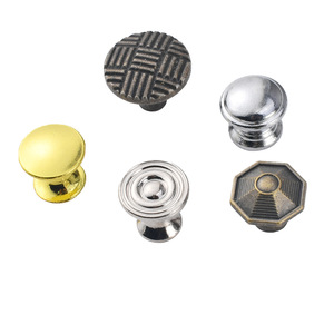 European Style Zinc Alloy <b>Cabinet</b> <b>Knobs</b> Octagonal Antique Bronze Silver <b>Gold</b> Chrome Durable Handle For Furniture - Product Image 5