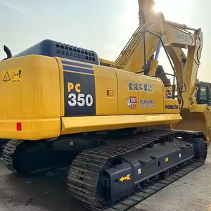 Precio bajo 95% Nuevo usado Japón Komatsu PC350 35 Ton Equipo de movimiento de tierras Excavadora con alta calidad para la venta - Product Image 1