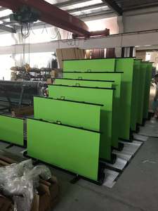 Draagbare Inklapbare Vouw Gratis Chromakey Achtergrond Pull Up Groen Scherm