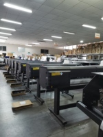 Máquina de Impresión de Inyección de Tinta de Alta Velocidad para Fábrica, 650 mm, con 2 Cabezales de Impresión I3200, Alta Precisión