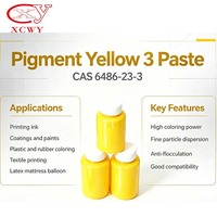 Pigment Jaune 3 Azo Organique en Pâte – Pigment Jaune Écologique pour Peinture Architecturale