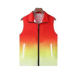 Chalecos de Voluntario con Color Degradado, Impresión de Logotipo Personalizado, Material Reflectante, Uniformes para Eventos Promocionales, Tallas ML, XL, XXL, XXXL, XXXXL, Corte Holgado - Product Image 3