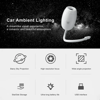 Projecteur de ciel étoilé USB ultra-clair, planétarium, lumière de nuit portable mini flexible à 360 degrés pour le toit de la voiture, pour la chambre à coucher