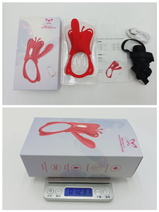 Red butterfly sex toy With 9 Frequencies C spot Cock ring BDSM Underwear <b>Vibrator</b> For Woman Man Couple Adult Use - Product Image 2