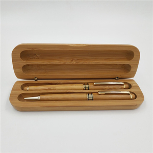 Penna stilografica e custodia <span class=keywords><strong>in</strong></span> bambù incisi regalo con penna <span class=keywords><strong>calligrafia</strong></span> ecologica con stampa logo - Product Image 6