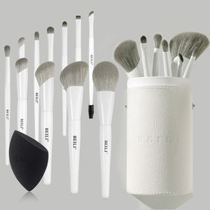 Materias primas blancas <span class=keywords><strong>de</strong></span> alta calidad, al por mayor brocha <span class=keywords><strong>de</strong></span> <span class=keywords><strong>maquillaje</strong></span>, brocha profesional <span class=keywords><strong>para</strong></span> polvos grandes, tipos <span class=keywords><strong>de</strong></span> envases, precios competitivos - Product Image 2