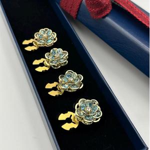 <span class=keywords><strong>Bottoni</strong></span> Decorativi in Acrilico a Forma di Fiore, Design Trendy 2025, <span class=keywords><strong>Gemelli</strong></span> <span class=keywords><strong>per</strong></span> Donna, Copribottoni alla Moda <span class=keywords><strong>per</strong></span> <span class=keywords><strong>Camicie</strong></span> e Abiti, Decorazioni Fai-da-Te - Product Image 4