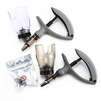 Seringue vétérinaire 2 ml 5 ml, pistolet d'injection automatique pour porcelets, bovins, ovins, poulets, canards, oies, lapins, injecteur de vaccin en plastique