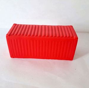 Promotional Pu <b>Foam</b> Shipping Soft Squeezable Imprint Logo Container Stress Relief Toys - Product Image 4