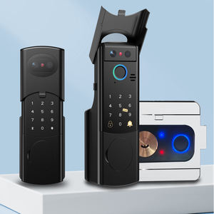 Serrure <span class=keywords><strong>de</strong></span> porte antivol Bullhead - Verrouillage à 5 essais échoués, empreinte digitale, mot <span class=keywords><strong>de</strong></span> passe, carte, clé (90 secondes) - Product Image 6