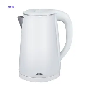 Retro New Fast Stainless Steel Tea Boil Water Boiler Electric Jug Electrical Kettle 1.8L 1500 W For Household
