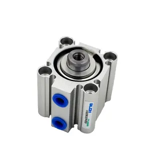 CQ2 series compact cylinder double acting single rod thin cylinder