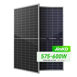 580w N-type <b>Solar</b> 144cells Bifacial Photovoltaic <b>Solar</b> 580w 585w 590w <b>600</b> <b>Watt</b> With 2.0mm Tempered Glass - Product Image 1