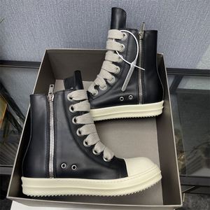 Zapatos de Skate de Diseño Owens para Hombre, Botines Casuales para Pareja, Zapatos Negros de Moda Urbana - Product Image 4