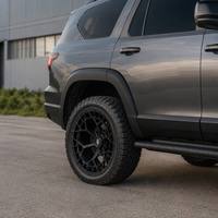 Nuevas Llantas de Aleación Cóncavas Profundas para Todoterreno, 17 Pulgadas, 6x139.7, Color Negro Mate, para Jeep Wrangler y Ford Bronco