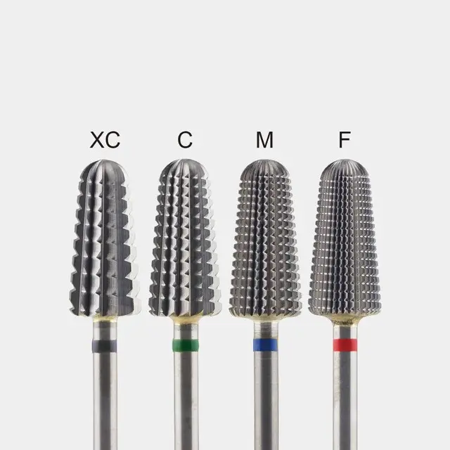 Vulcano di Tungsteno-3/32 "Carburo Nail Drill Bit Per Professionale E di File Trivello Del Chiodo