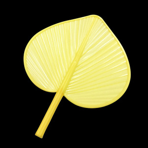 Abanico tradicional de plástico imitación hoja de palma, abanico de imitación hoja de plátano estilo antiguo, abanico manual de verano para el hogar, chino - Product Image 4