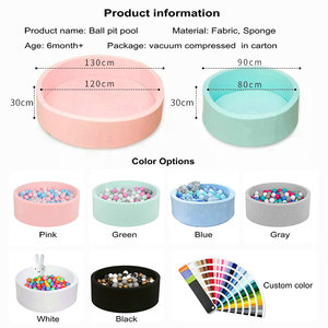 Décor de salle de jeux de pépinière personnalisé 90cm 120cm mousse douce bébé enfants <span class=keywords><strong>piscine</strong></span> <span class=keywords><strong>à</strong></span> balles rondes pour <span class=keywords><strong>balle</strong></span> de fosse <span class=keywords><strong>à</strong></span> balles - Product Image 2