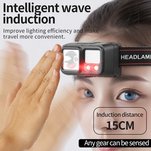 Mini New Led Rechargeable Headlamp Type-c Charging Outdoor Mountain Climbing Hiking Motion Sensor Outdoor <strong>Light</strong> Headlight - Product Image 3