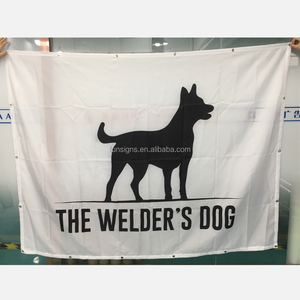 Tùy Chỉnh In 110gsm Dệt Kim Polyester <span class=keywords><strong>Banner</strong></span> Với Grommets, Trong Nhà Ngoài Trời Quảng Cáo Cờ <span class=keywords><strong>Banner</strong></span> - Product Image 5